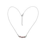 Fashion, accesorii si bijuterii - Femei - Bijuterii femei - Coliere femei - Colier argint cu turmalina roz naturala - Infinity.ro