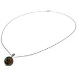 Fashion, accesorii si bijuterii - Femei - Bijuterii femei - Coliere femei - Lantisor argint cu pandantiv mic unakit natural 10 MM - Infinity.ro