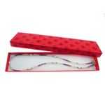 Fashion, accesorii si bijuterii - Femei - Bijuterii femei - Coliere femei - Colier ametist, topaz si perle de cultura cu argint - Infinity.ro