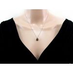 Fashion, accesorii si bijuterii - Femei - Bijuterii femei - Coliere femei - Lantisor argint cu pandantiv mic unakit natural 10 MM - Infinity.ro