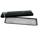 Fashion, accesorii si bijuterii - Femei - Bijuterii femei - Coliere femei - Colier argint asimetric cu opalit - Infinity.ro