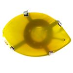 Fashion, accesorii si bijuterii - Femei - Bijuterii femei - Inele femei - Inel reglabil statement masiv cu agat galben 12A - Infinity.ro