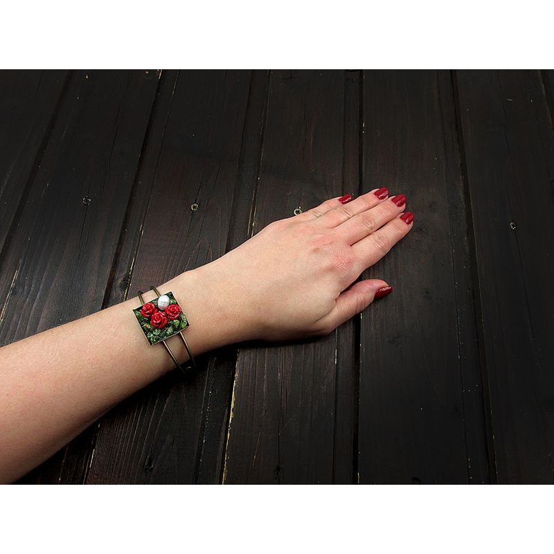 Fashion, accesorii si bijuterii - Femei - Bijuterii femei - Bratari femei - Bratara statement UNICAT Secret Garden K - Infinity.ro