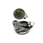 Fashion, accesorii si bijuterii - Femei - Bijuterii femei - Cercei femei - Cercei clips piatra naturala unakit 12 MM - Infinity.ro