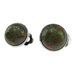 Fashion, accesorii si bijuterii - Femei - Bijuterii femei - Cercei femei - Cercei clips piatra naturala unakit 12 MM - Infinity.ro