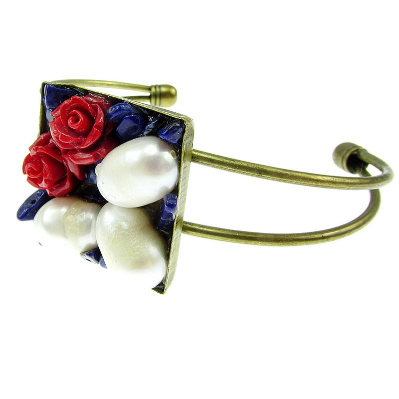 Fashion, accesorii si bijuterii - Femei - Bijuterii femei - Bratari femei - Bratara statement UNICAT Secret Garden B - Infinity.ro