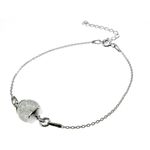 Fashion, accesorii si bijuterii - Femei - Bijuterii femei - Bratari femei - Bratara argint cu cristal de stanca - Infinity.ro