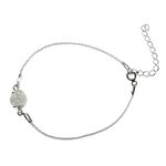 Fashion, accesorii si bijuterii - Femei - Bijuterii femei - Bratari femei - Bratara argint cu cristal de stanca - Infinity.ro