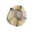 Fashion, accesorii si bijuterii - Femei - Bijuterii femei - Inele femei - Inel reglabil statement masiv cu agat gri natural A - Infinity.ro