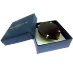 Fashion, accesorii si bijuterii - Femei - Bijuterii femei - Inele femei - Inel reglabil statement masiv cu agat caramiziu 9A - Infinity.ro