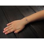 Jucarii, Copii si Bebe - Jucarii si jocuri - Jucarii de rol - Frumusete, bijuterii si accesorii fetite - Bratara argint fetite cu rubin fatetat natural - Infinity.ro