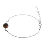 Fashion, accesorii si bijuterii - Femei - Bijuterii femei - Bratari femei - Bratara argint cu ochi de tigru natural - Infinity.ro