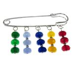 Fashion, accesorii si bijuterii - Femei - Bijuterii femei - Brose femei - Brosa ac de siguranta supradimensionat cu jad - Infinity.ro