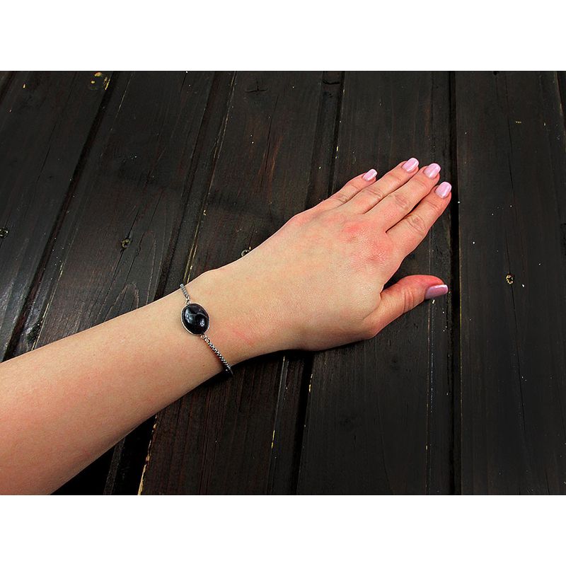 Fashion, accesorii si bijuterii - Femei - Bijuterii femei - Cercei femei - Set bratara si cercei inox cu ametist - Infinity.ro