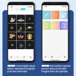 Casa si Gradina - Corpuri si surse de iluminat - Iluminat comercial si industrial - Proiectoare si lampi de lucru - Sistem afisare cu proiector holograma, 672 leduri, GlowforHome, ajustare luminozitate, Bluetooth, WiFi, 56 cm - Infinity.ro