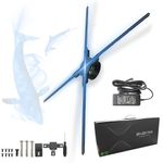 Casa si Gradina - Corpuri si surse de iluminat - Iluminat comercial si industrial - Proiectoare si lampi de lucru - Sistem afisare cu proiector holograma, 672 leduri, GlowforHome, ajustare luminozitate, Bluetooth, WiFi, 56 cm - Infinity.ro