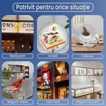 Casa si Gradina - Corpuri si surse de iluminat - Iluminat comercial si industrial - Proiectoare si lampi de lucru - Sistem afisare cu proiector holograma, 672 leduri, GlowforHome, ajustare luminozitate, Bluetooth, WiFi, 56 cm - Infinity.ro