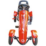 Jucarii, Copii si Bebe - Jucarii si jocuri - Jucarii de exterior - Masinute si vehicule pentru copii - Kart cu pedale by Kids kart GOO DF 120-1 pentru copii 4-10 ani,scaun reglabil,roti cauciuc cu camera, ,frana de mana - Infinity.ro