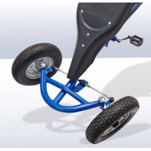 Kart cu pedale FDH160 B cu pedale pentru copii si juniori,roti din cauciuc,scaun reglabil,culoare albastru