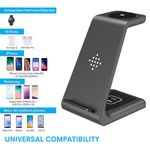 Laptop, Telefoane si Tablete - Telefoane mobile si accesorii - Accesorii Telefoane - Incarcatoare telefoane - Statie de Incarcare pentru Telefon, Casti si Ceas Samsung, G252, Black - Infinity.ro