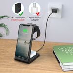 Laptop, Telefoane si Tablete - Telefoane mobile si accesorii - Accesorii Telefoane - Incarcatoare telefoane - Statie de Incarcare pentru Telefon, Casti si Ceas Samsung, G252, Black - Infinity.ro