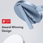 Laptop, Telefoane si Tablete - Telefoane mobile si accesorii - Accesorii Telefoane - Incarcatoare telefoane - Incarcator Wireless Compatibil MagSafe cu Suport, HaloLock, G269, Sierra Blue - Infinity.ro