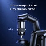 Laptop, Telefoane si Tablete - Telefoane mobile si accesorii - Accesorii Telefoane - Incarcatoare telefoane - Incarcator Auto Dual USB, Fast Charging 3.1A, 15W, G257, Black - Infinity.ro