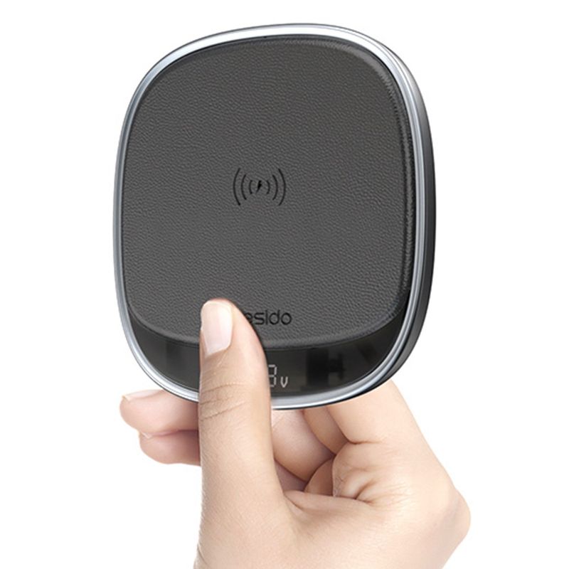 Laptop, Telefoane si Tablete - Telefoane mobile si accesorii - Accesorii Telefoane - Incarcatoare telefoane - Incarcator Wireless Fast Charge, Universal, G331, Black - Infinity.ro