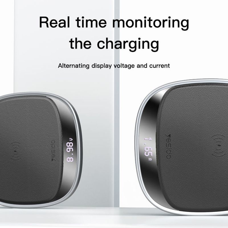 Laptop, Telefoane si Tablete - Telefoane mobile si accesorii - Accesorii Telefoane - Incarcatoare telefoane - Incarcator Wireless Fast Charge, Universal, G331, Black - Infinity.ro