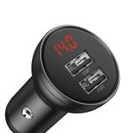 Laptop, Telefoane si Tablete - Telefoane mobile si accesorii - Accesorii Telefoane - Incarcatoare telefoane - Incarcator Auto 2xUSB-A, 24W, G340, Gray - Infinity.ro