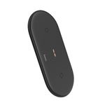 Laptop, Telefoane si Tablete - Telefoane mobile si accesorii - Accesorii Telefoane - Incarcatoare telefoane - Incarcator Wireless 10W, G316, Black - Infinity.ro