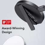 Laptop, Telefoane si Tablete - Telefoane mobile si accesorii - Accesorii Telefoane - Incarcatoare telefoane - Incarcator Wireless Compatibil MagSafe cu Suport, HaloLock, G267, Black - Infinity.ro