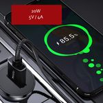 Laptop, Telefoane si Tablete - Telefoane mobile si accesorii - Accesorii Telefoane - Incarcatoare telefoane - Incarcator Auto QC3.0, FCP, AFC, 18W, 3A, G335, Black - Infinity.ro