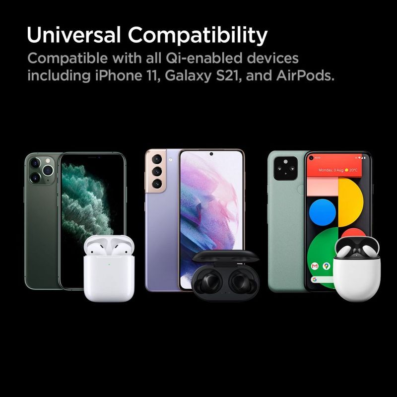 Laptop, Telefoane si Tablete - Telefoane mobile si accesorii - Accesorii Telefoane - Incarcatoare telefoane - Incarcator Wireless Universal QC 3.0, 15W, G328, Black - Infinity.ro