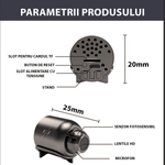 Laptop, Telefoane si Tablete - Wearables si gadgeturi - Gadgeturi - Dispozitive spionaj - Mini camera spion, X5, Full HD, WIFI, unghi de vizualizare 140°, senzor miscare, viziune nocturna - Infinity.ro