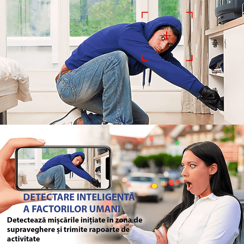 Laptop, Telefoane si Tablete - Wearables si gadgeturi - Gadgeturi - Dispozitive spionaj - Mini camera spion, X5, Full HD, WIFI, unghi de vizualizare 140°, senzor miscare, viziune nocturna - Infinity.ro