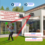 TV, Audio-Video si Foto - Camere video - Camere video profesionale - Camera video,  3MP, rotire 355°, inclinare 90°, video, audio bidirectional, vizionare nocturna, detectarea miscarii - Infinity.ro