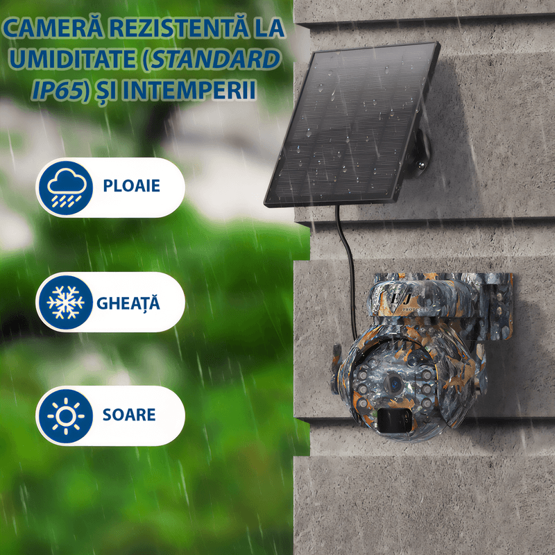 TV, Audio-Video si Foto - Camere video - Camere video profesionale - Camera video,  3MP, rotire 355°, inclinare 90°, video, audio bidirectional, vizionare nocturna, detectarea miscarii - Infinity.ro