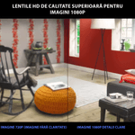 Laptop, Telefoane si Tablete - Wearables si gadgeturi - Gadgeturi - Dispozitive spionaj - Mini camera spion, X5, Full HD, WIFI, unghi de vizualizare 140°, senzor miscare, viziune nocturna - Infinity.ro