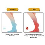 Ingrijire personala si Cosmetice/Sanatate si wellness/Aparate medicale/Suporturi ortopedice si orteze - Set sosete terapeutice turmalina, confortabile, imbunatatesc circulatia, usoare de purtat, unisex, marime universala - Infinity.ro
