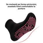 Ingrijire personala si Cosmetice/Sanatate si wellness/Aparate medicale/Suporturi ortopedice si orteze - Set sosete terapeutice turmalina, confortabile, imbunatatesc circulatia, usoare de purtat, unisex, marime universala - Infinity.ro