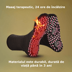 Ingrijire personala si Cosmetice/Sanatate si wellness/Aparate medicale/Suporturi ortopedice si orteze - Set sosete terapeutice turmalina, confortabile, imbunatatesc circulatia, usoare de purtat, unisex, marime universala - Infinity.ro