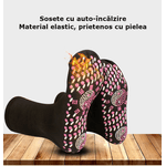 Ingrijire personala si Cosmetice/Sanatate si wellness/Aparate medicale/Suporturi ortopedice si orteze - Set sosete terapeutice turmalina, confortabile, imbunatatesc circulatia, usoare de purtat, unisex, marime universala - Infinity.ro