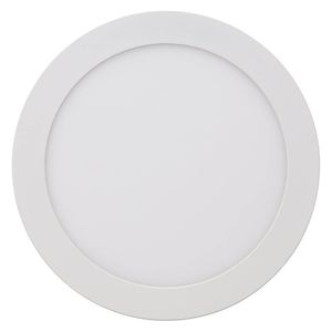 Plafoniera incorporabila LED Brilliant Laureen Alb Ø17cm, 12W, 1080lm, Alb cald 3000K