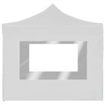 Casa si Gradina - Gradina si terasa - Umbrele si pavilioane - Pavilioane - Cort de petrecere pliabil cu pereti, alb, 2x2 m, aluminiu - Infinity.ro