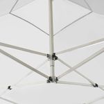 Casa si Gradina - Gradina si terasa - Umbrele si pavilioane - Pavilioane - Cort de petrecere pliabil cu pereti, alb, 2x2 m, aluminiu - Infinity.ro