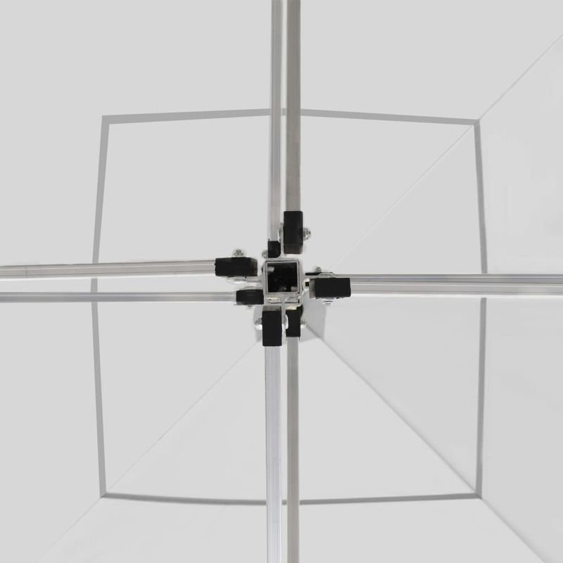 Casa si Gradina - Gradina si terasa - Umbrele si pavilioane - Pavilioane - Cort de petrecere pliabil cu pereti, alb, 2x2 m, aluminiu - Infinity.ro