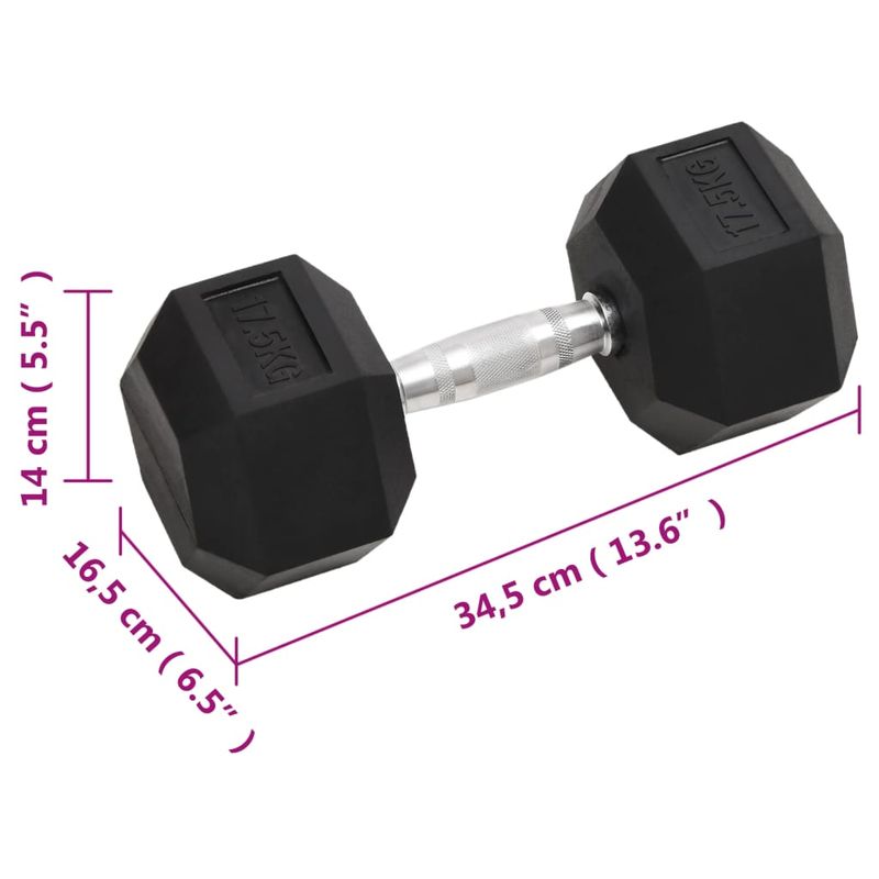 Sport si Outdoor/Fitness/Greutati si echipament/Greutati - Gantera, 17,5 kg, fonta - Infinity.ro