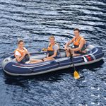 Sport si Outdoor - Sporturi acvatice - Rafting, caiac si canoe - Bestway Barca gonflabila Hydro-Force Treck X3, 307x126 cm - Infinity.ro