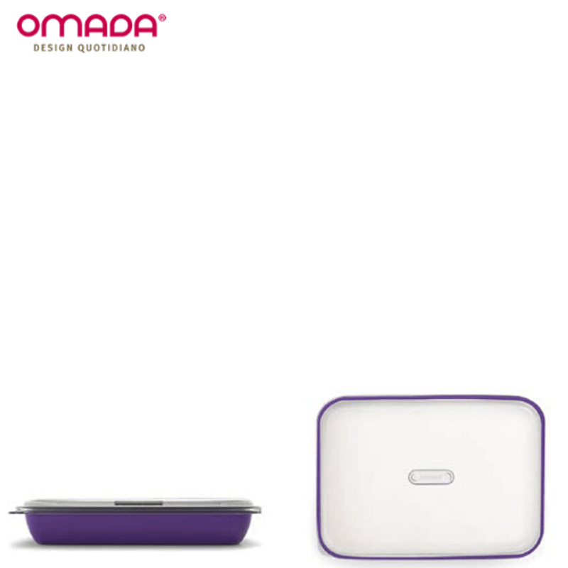 Casa si Gradina - Bucatarie si vesela - Ustensile bucatarie - Tavi servire - Tava cu capac SanaLiving 25X35,5X7 cm 3,2 L - Violet - Infinity.ro